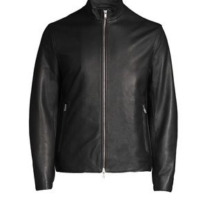 Theory Morveck Leather Jacket